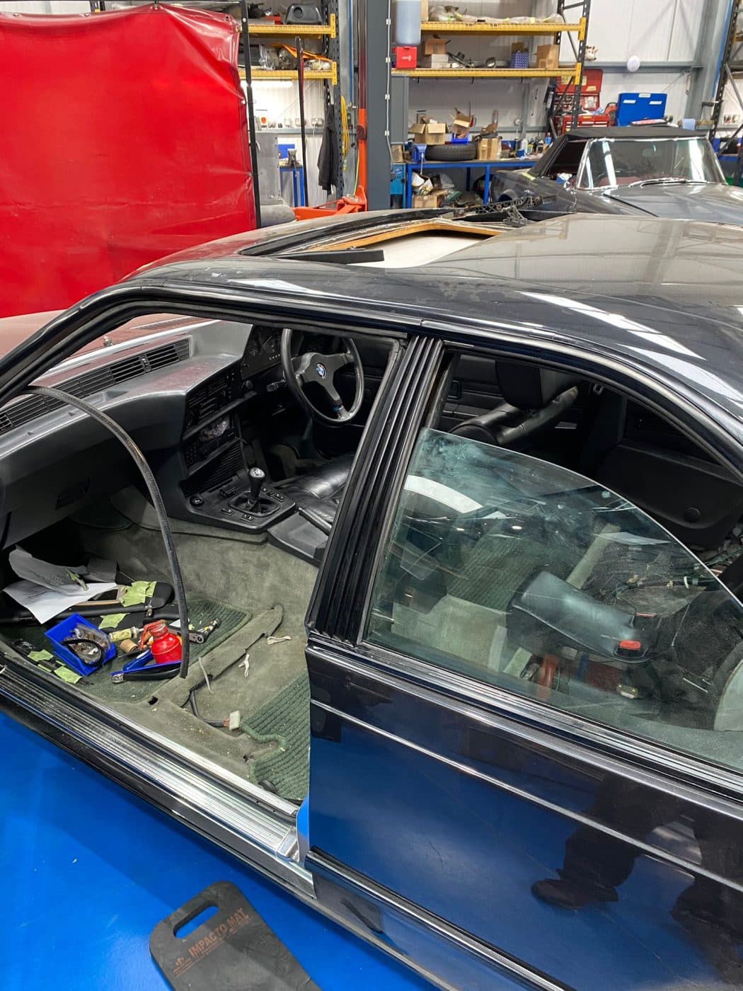 20022023 1987 BMW 635 CSI New Headliner 36 1