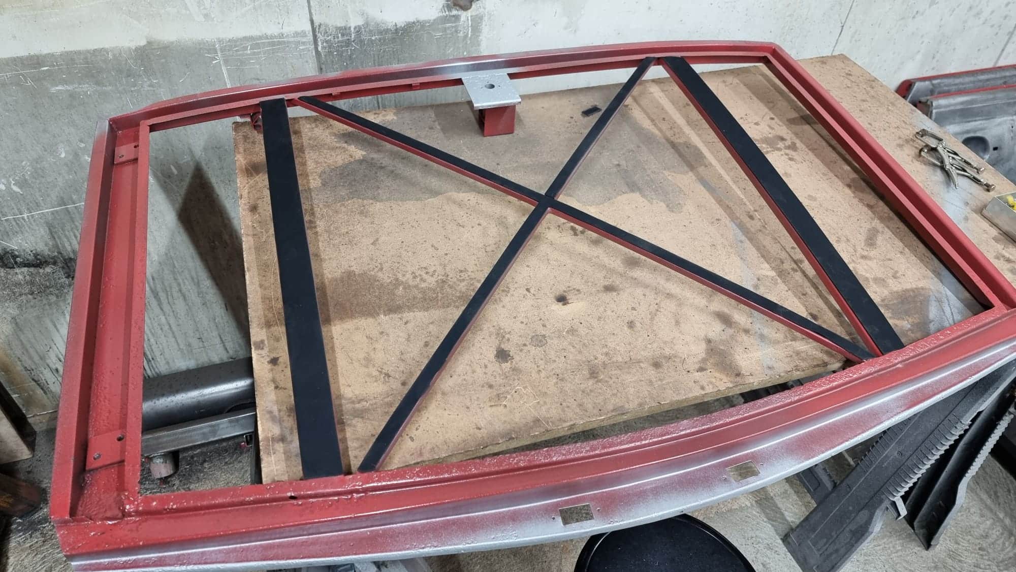 13032023 1964 Amphicar 7 70 Boot Lid and Rear Quarter Repair 11 1