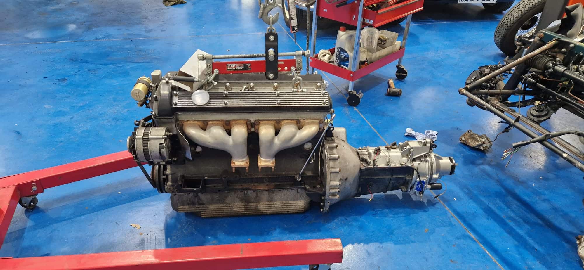 13032023 1970 Jaguar E Type Series 2 Engine Refit 16 1