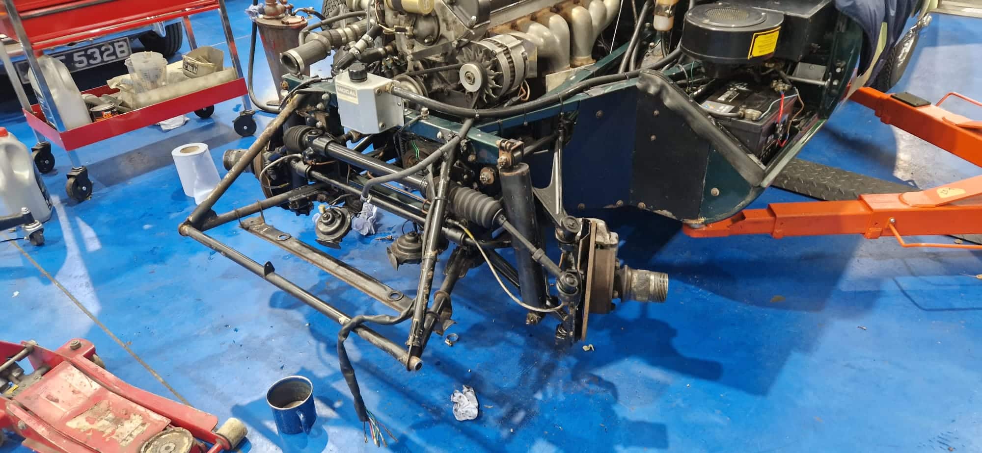 13032023 1970 Jaguar E Type Series 2 Engine Refit 30 1