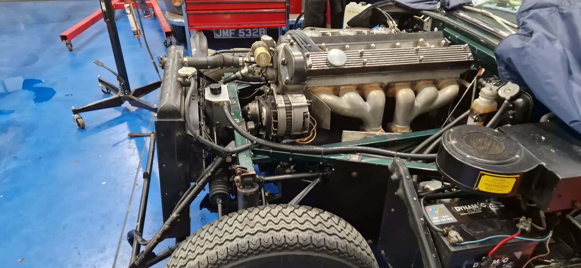 13032023 1970 Jaguar E Type Series 2 Engine Refit 36 1