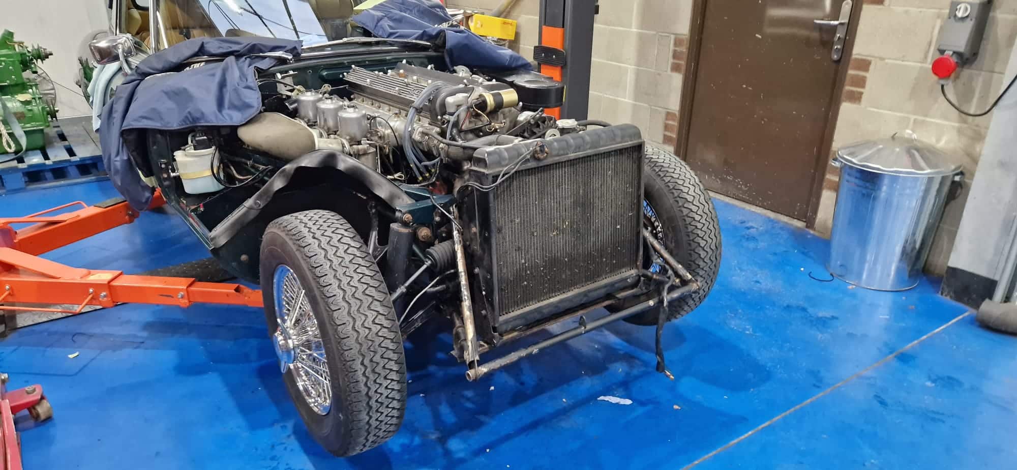 13032023 1970 Jaguar E Type Series 2 Engine Refit 37 1
