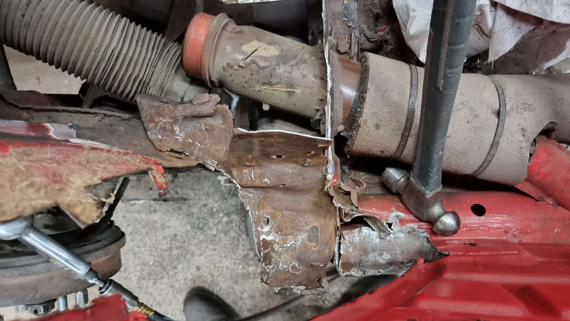 13032023 1974 Volkswagen Beetle Scuttle and Wing repairs 25 1