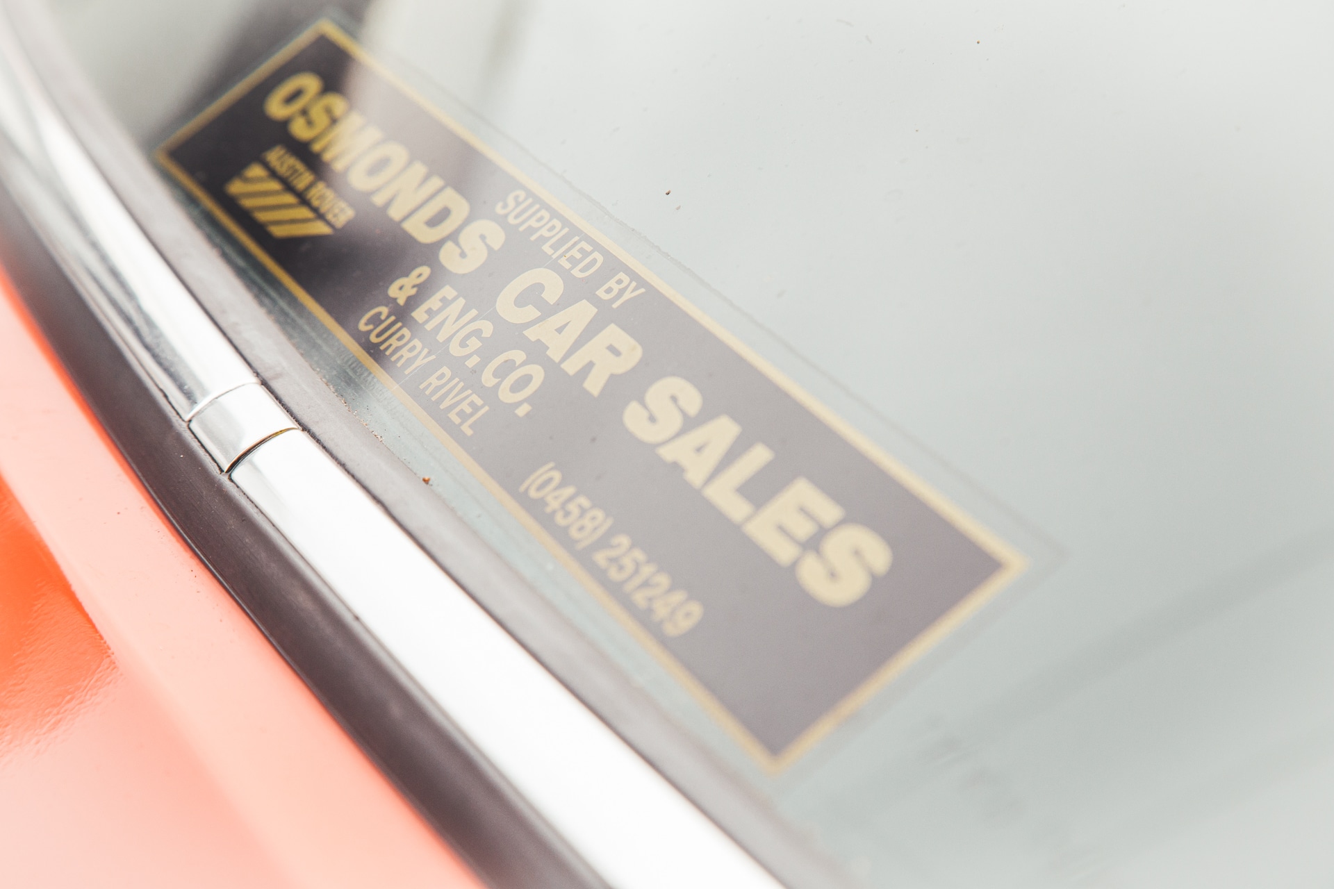 230323 1980 MGB GT Blaze Orange Arrival 10 1