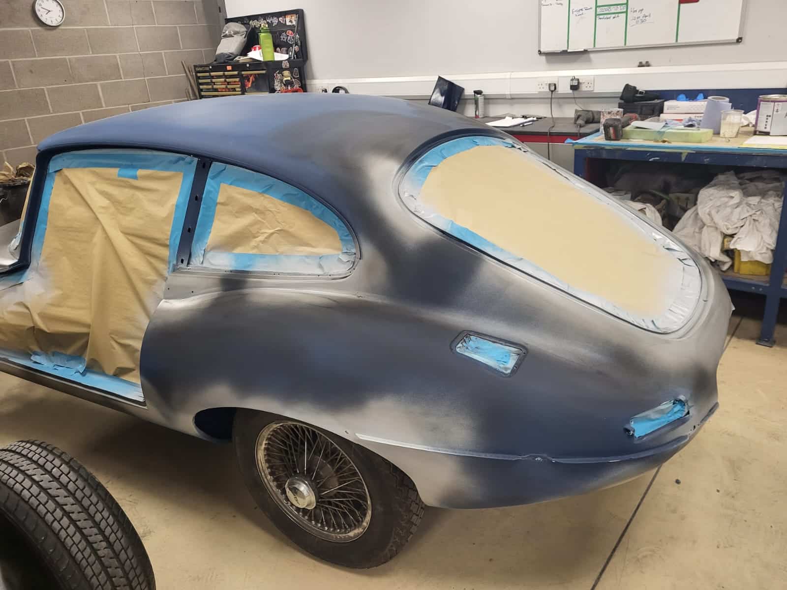 12042023 1968 Jaguar E Type Paint Prep 33 1