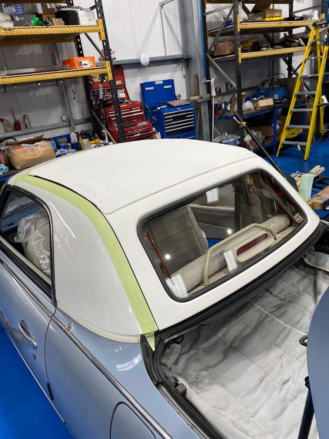 21042023 1990 Nissan Figaro New Roof 51 1