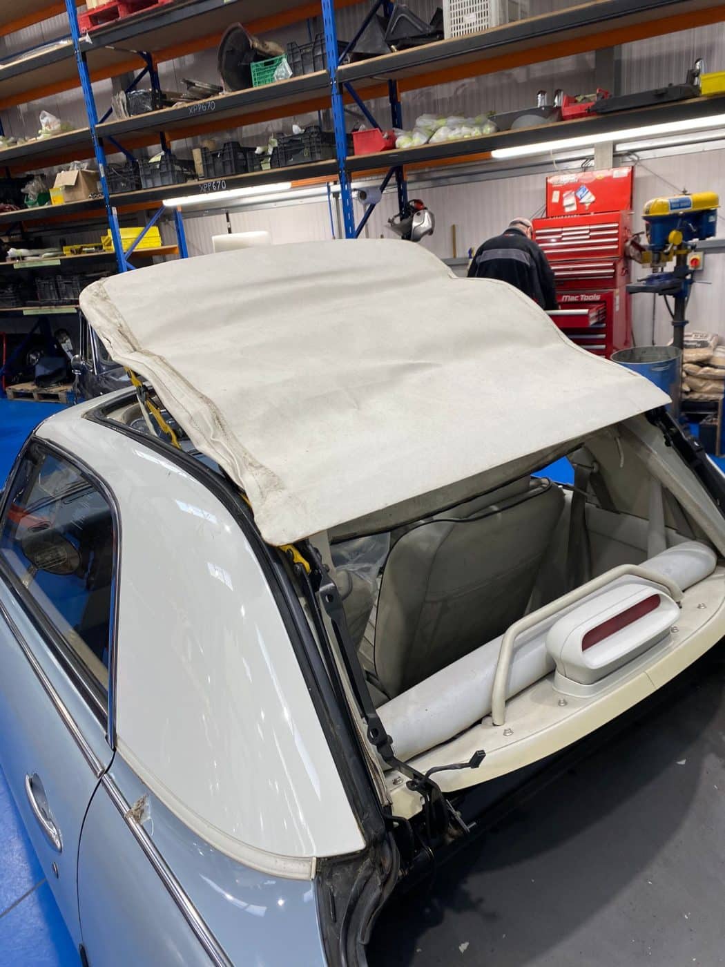 21042023 1990 Nissan Figaro New Roof 8 1