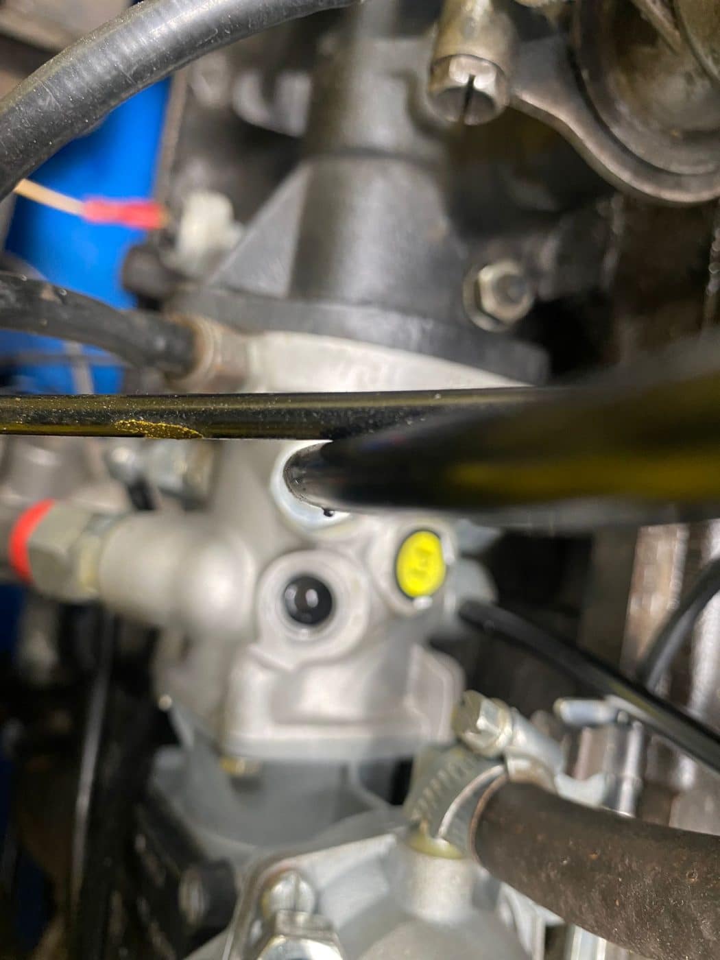 02052023 1973 Triumph TR6 Fuel Pressure 2 1