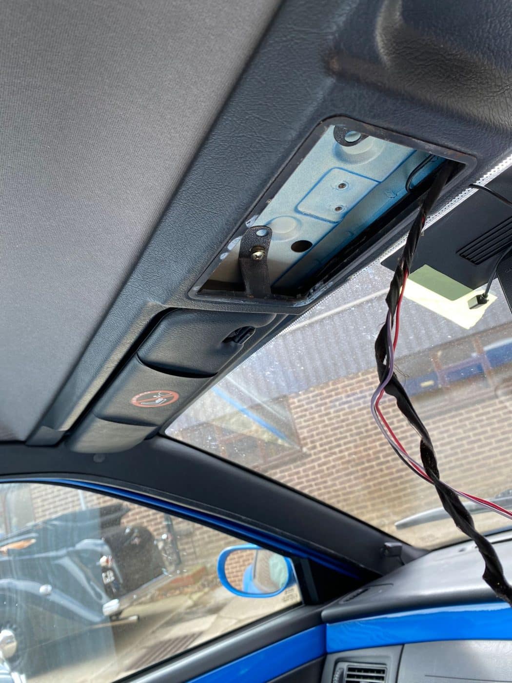 02052023 1997 Fiat 20V Turbo Finshing Headliner 8 1