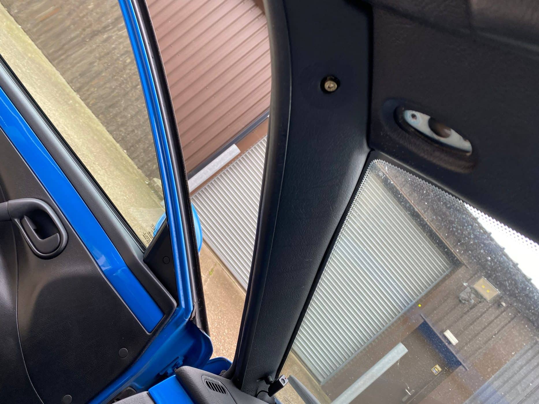02052023 1997 Fiat Coupe Headliner repair 11 1