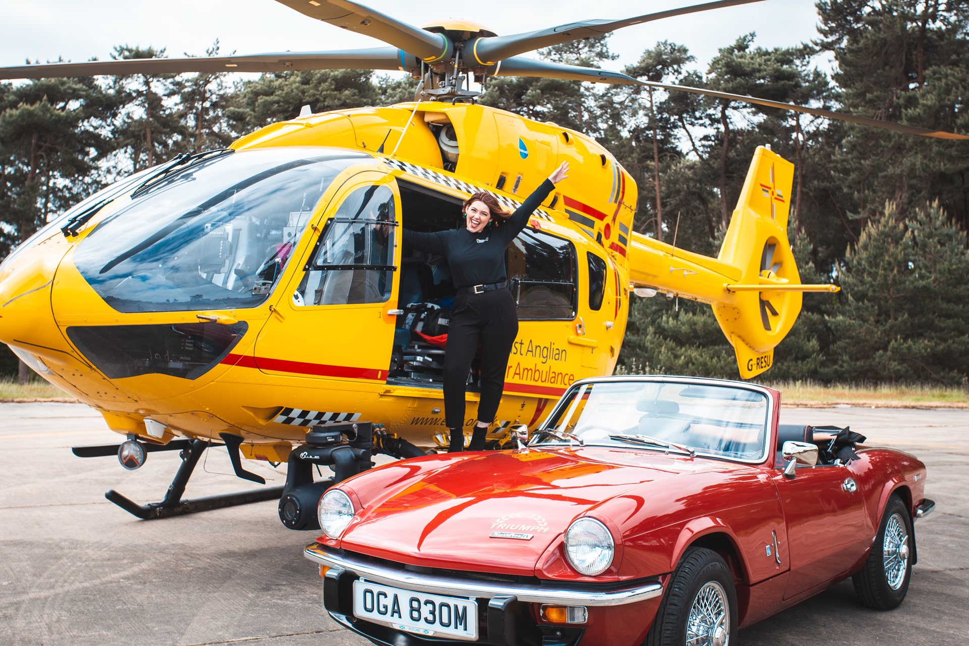 1973 Triumph Spitfire EAAA Helipad shoot 19