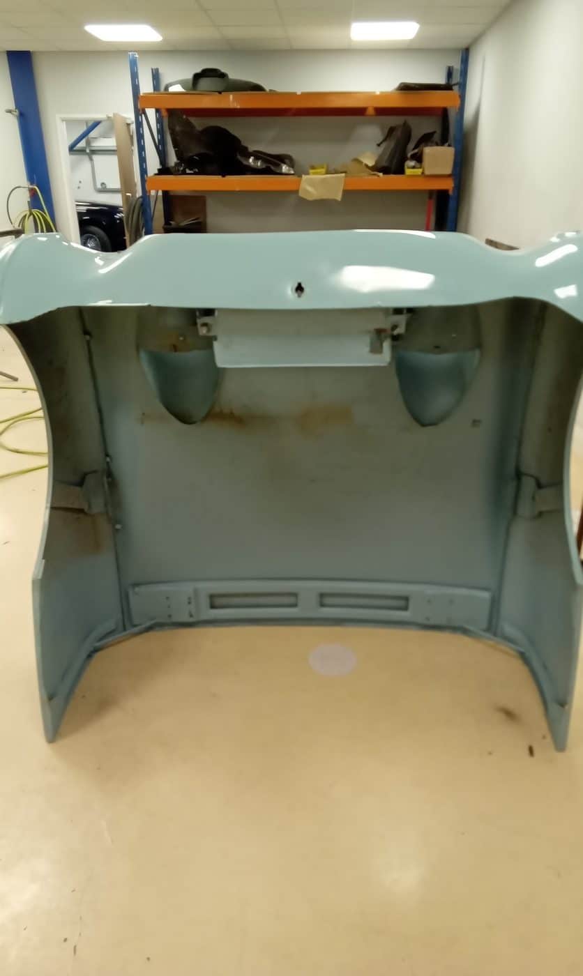 26052023 1958 Austin Healey Frogeye Sprite Strip Paint 35 1