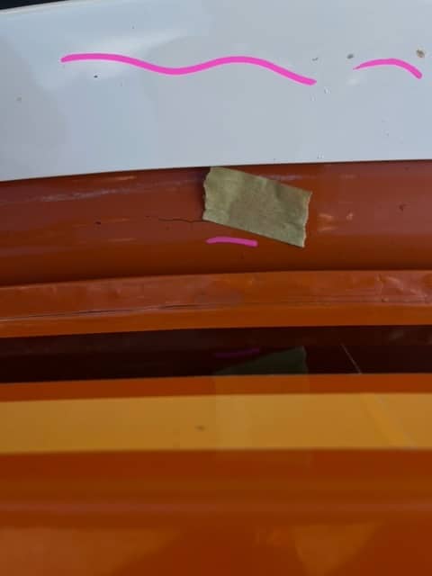 VW Bus work begins on imperfections 12 1