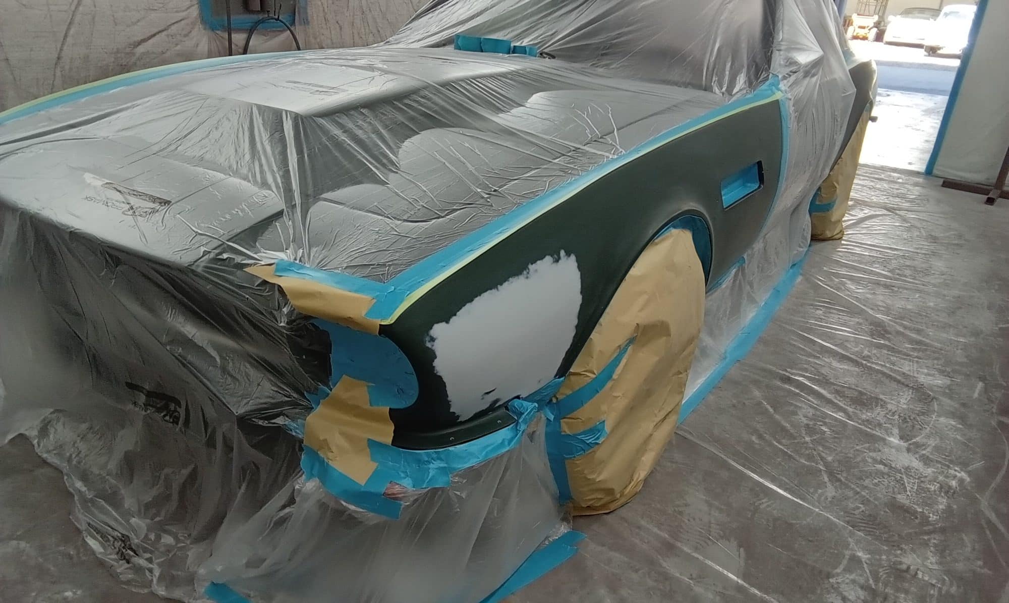 21062023 1976 Aston Martin AMV8 Paint Repairs 17 1