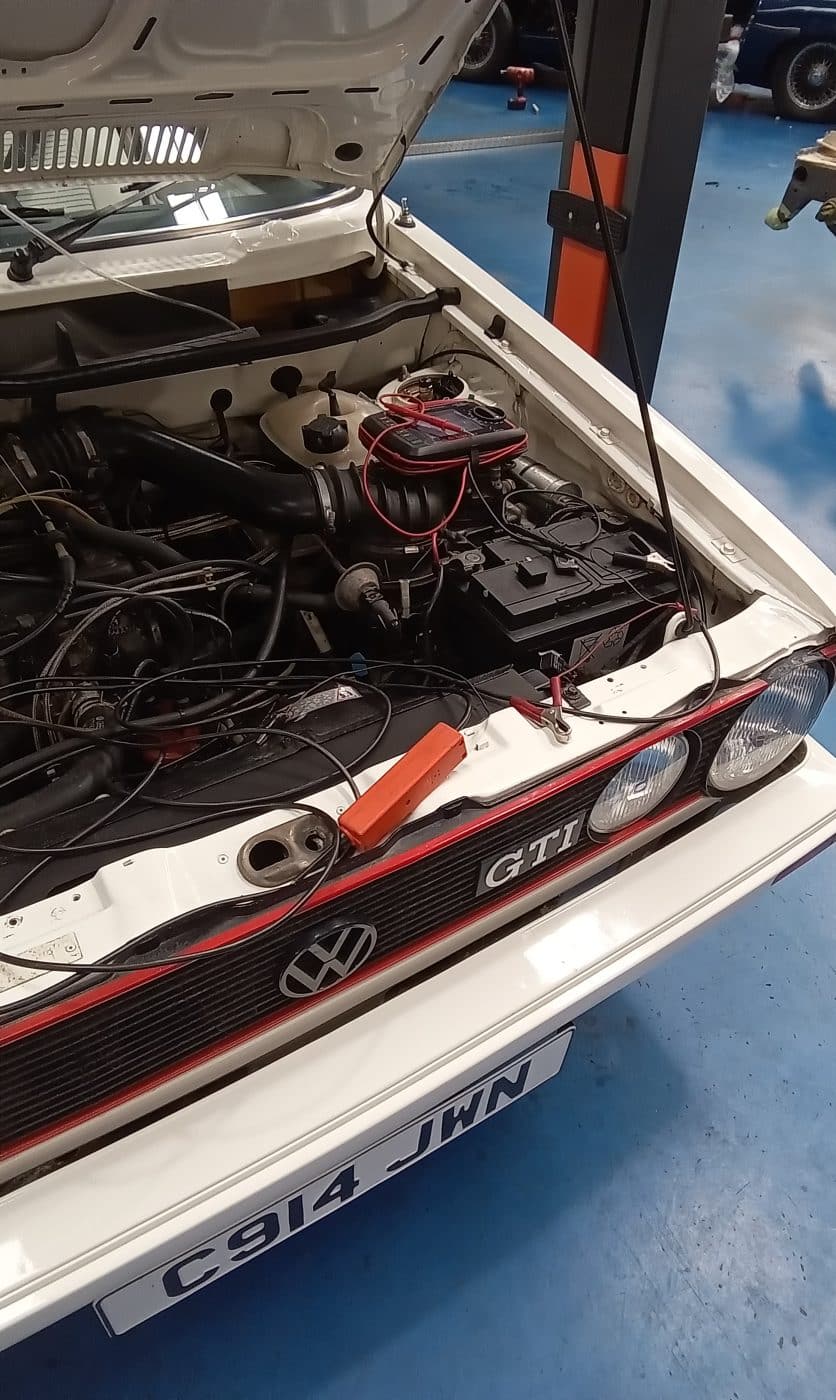 10072023 1986 Golf GTI Cabriolet PDI wiring brakes and timing belt 20 1