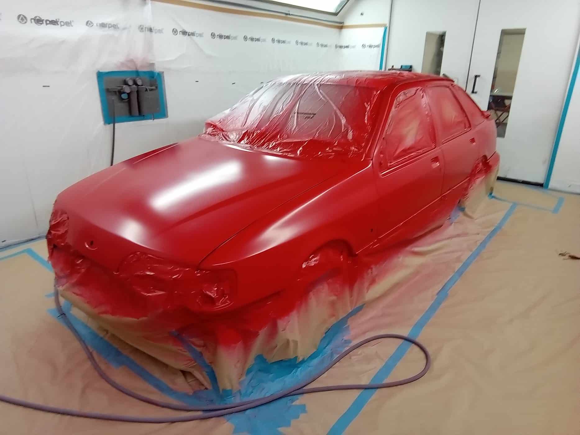 13072023 1989 Ford Sierra XR4x4 in paint 12 1