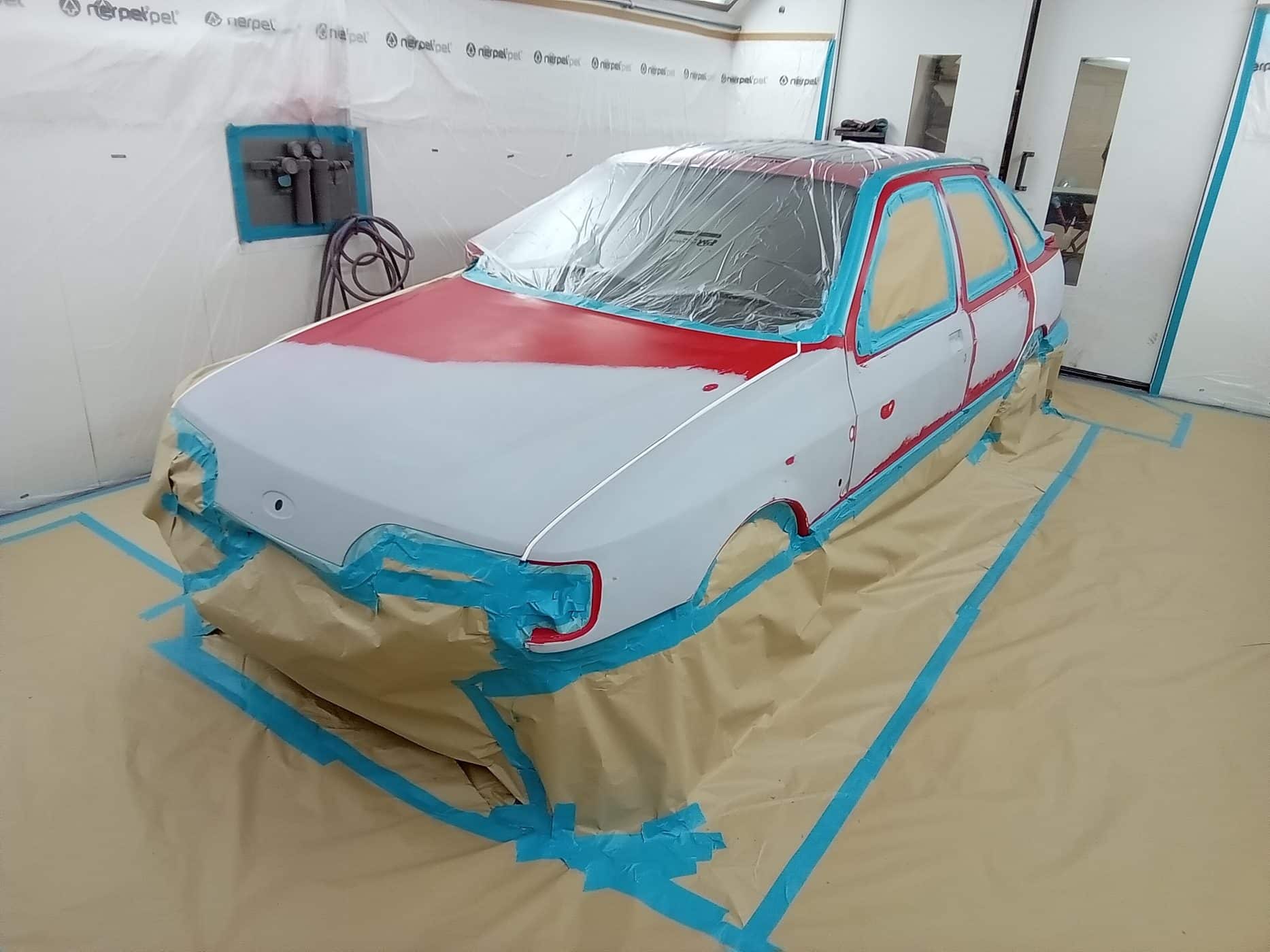 13072023 1989 Ford Sierra XR4x4 in paint 18 1