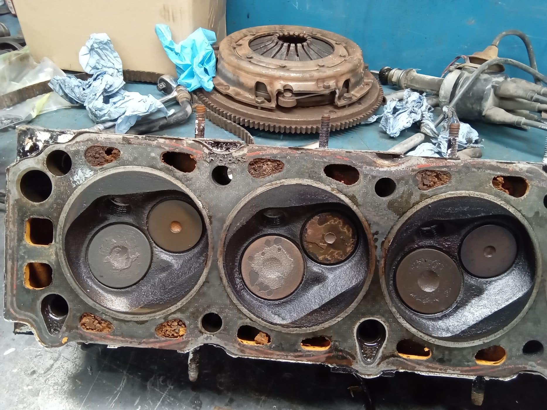 04082023 Ford Transit MKII Tipper engine Strip 3 1