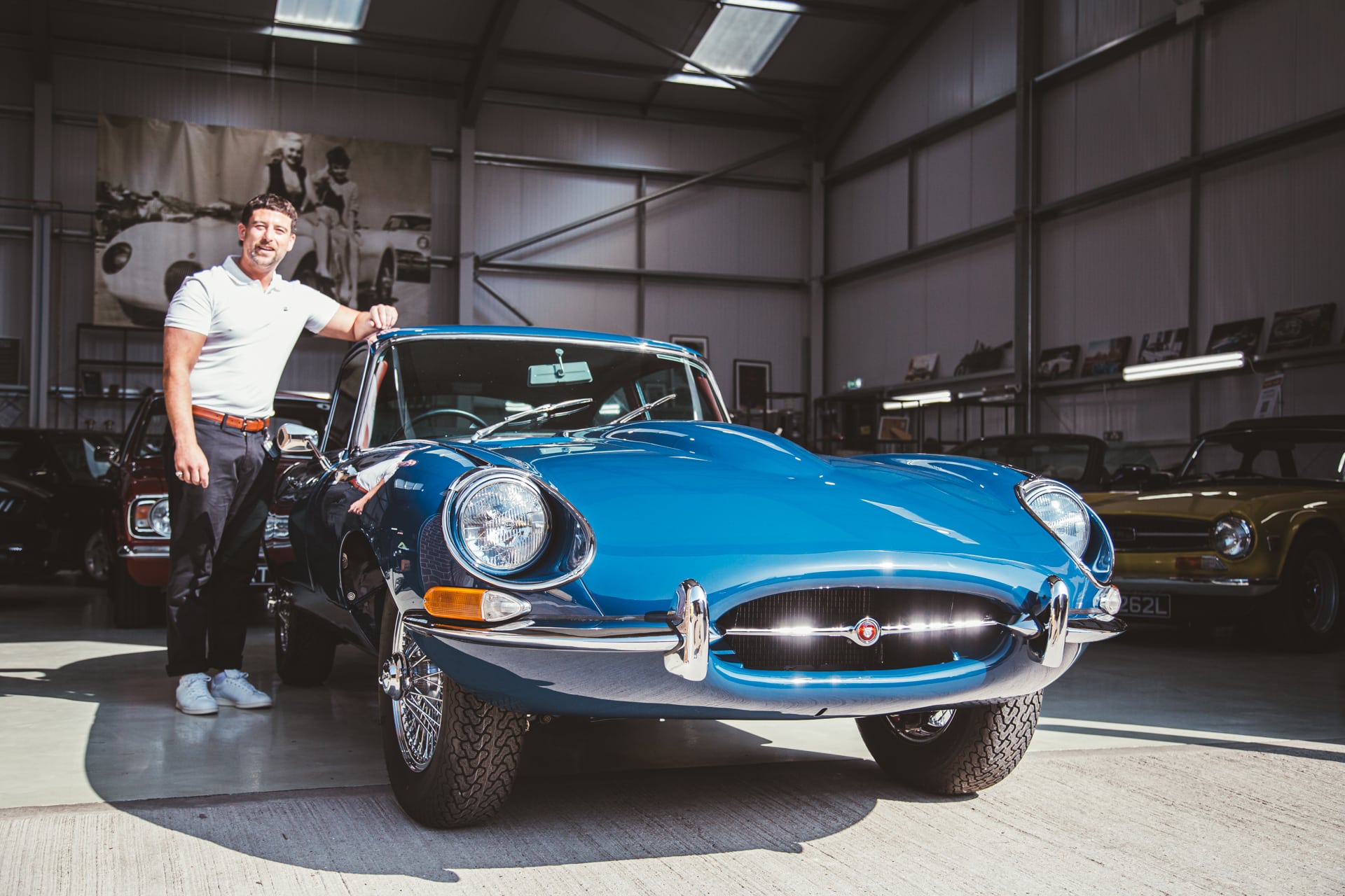 150923 1968 Jaguar E Type Series 1.5 Winners Visit