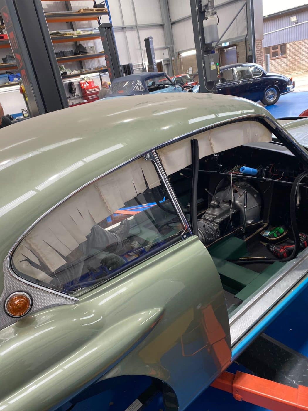 23082023 1959 Jensen 541R Interior Progress 41 1