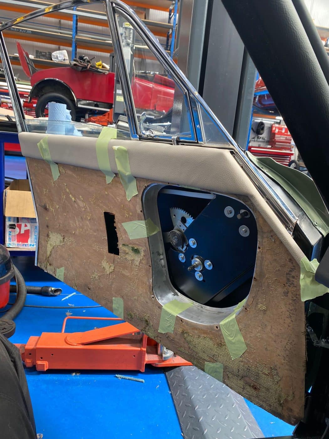 23082023 1959 Jensen 541R Interior Progress 9 1