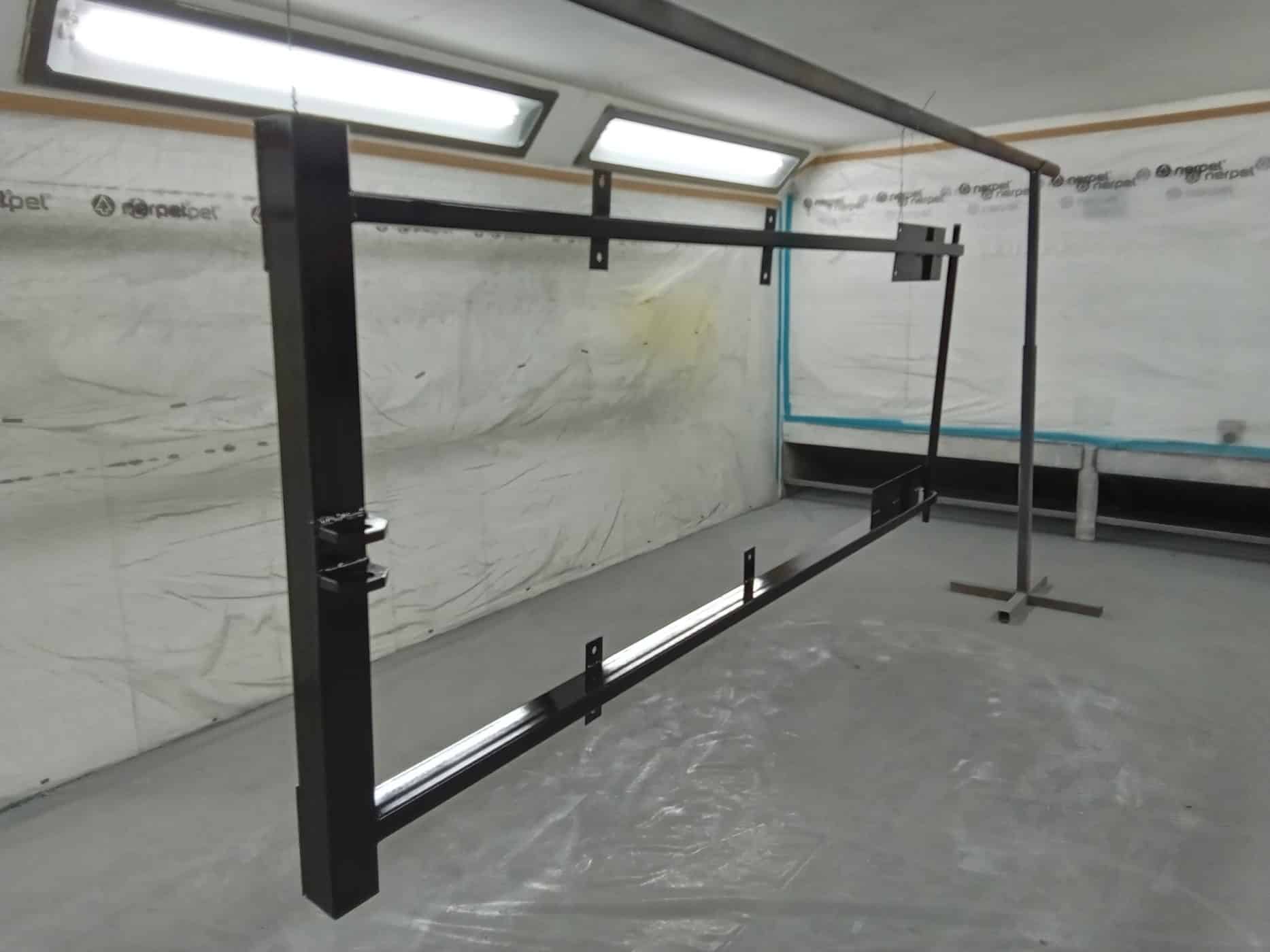 30082023 Ford Transit Tipper MKII bed frame in paint 9 1