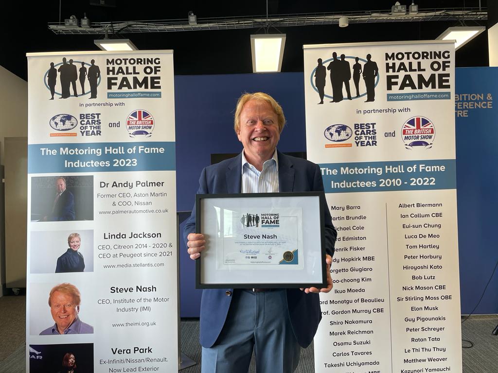 Motoring Hall of Fame '23 inductee Steve Nash