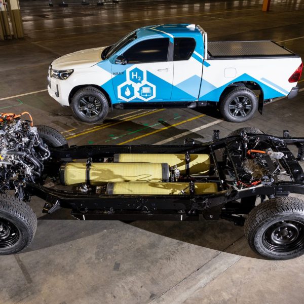 Hydrogen Powered Toyota Hilux Prototype