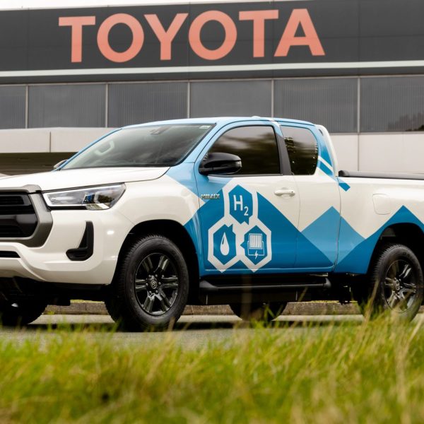 Hydrogen Powered Toyota Hilux Prototype