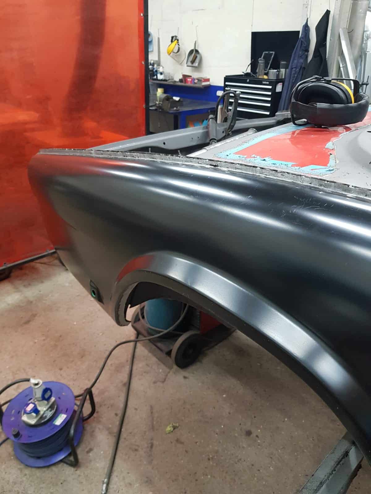 09102023 1976 Triumph Spitfire corrosion repair 1 1