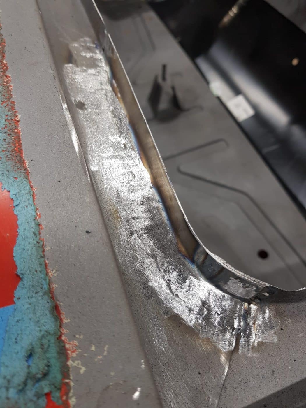 09102023 1976 Triumph Spitfire corrosion repair 10 1