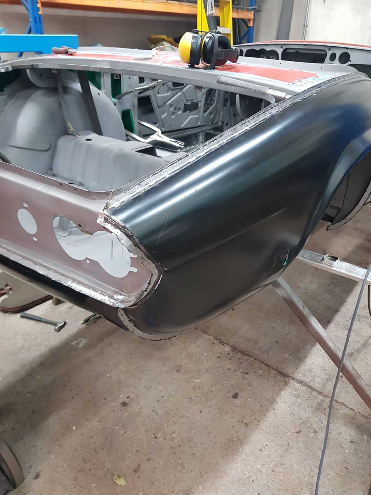 09102023 1976 Triumph Spitfire corrosion repair 4 1