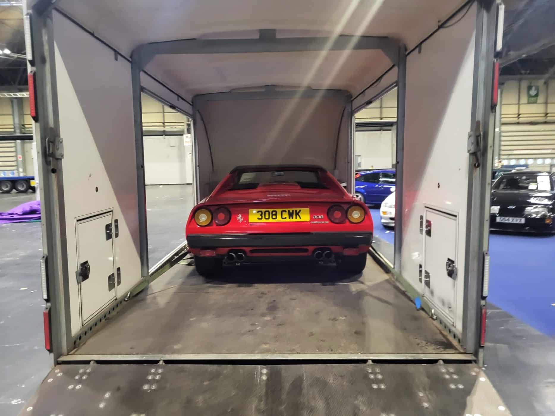 16112023 1984 Ferrari 308 GTSi collecting from NEC 2 1