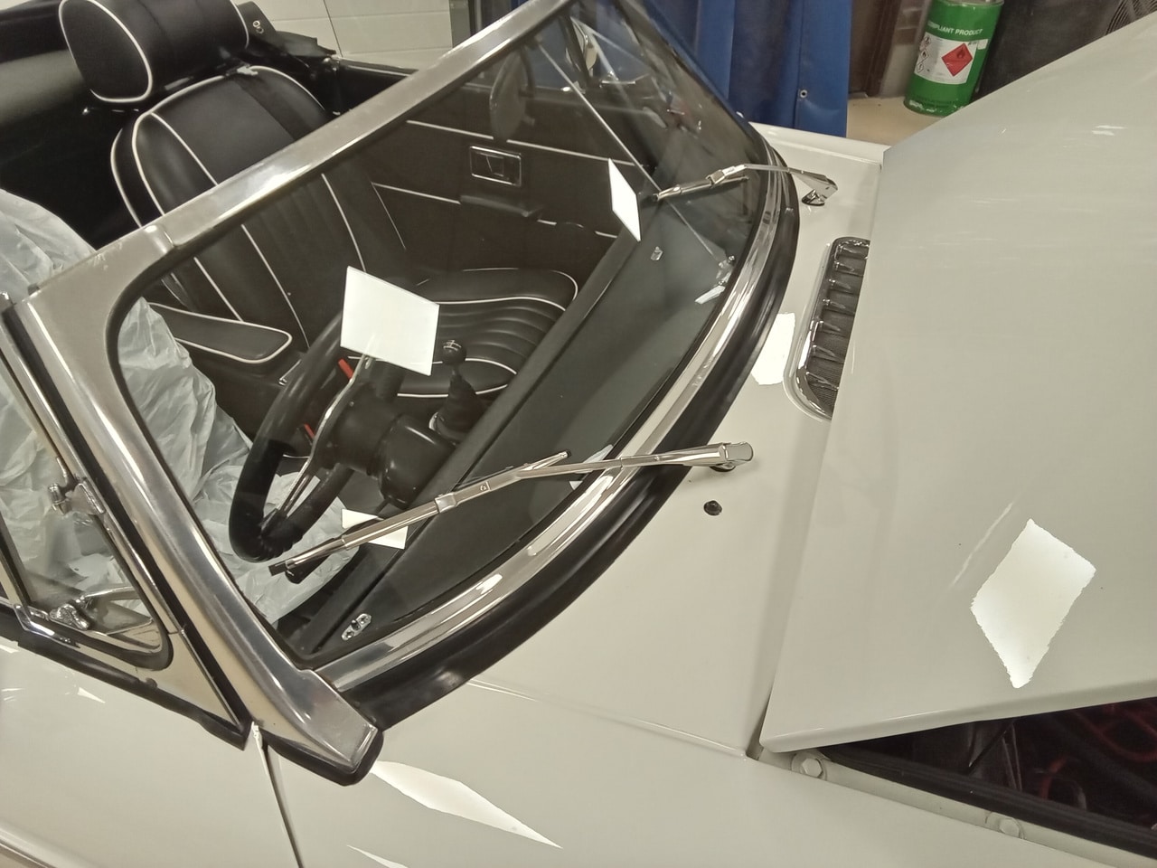 1970 MG B Roadster Front Wing Repair 22 1