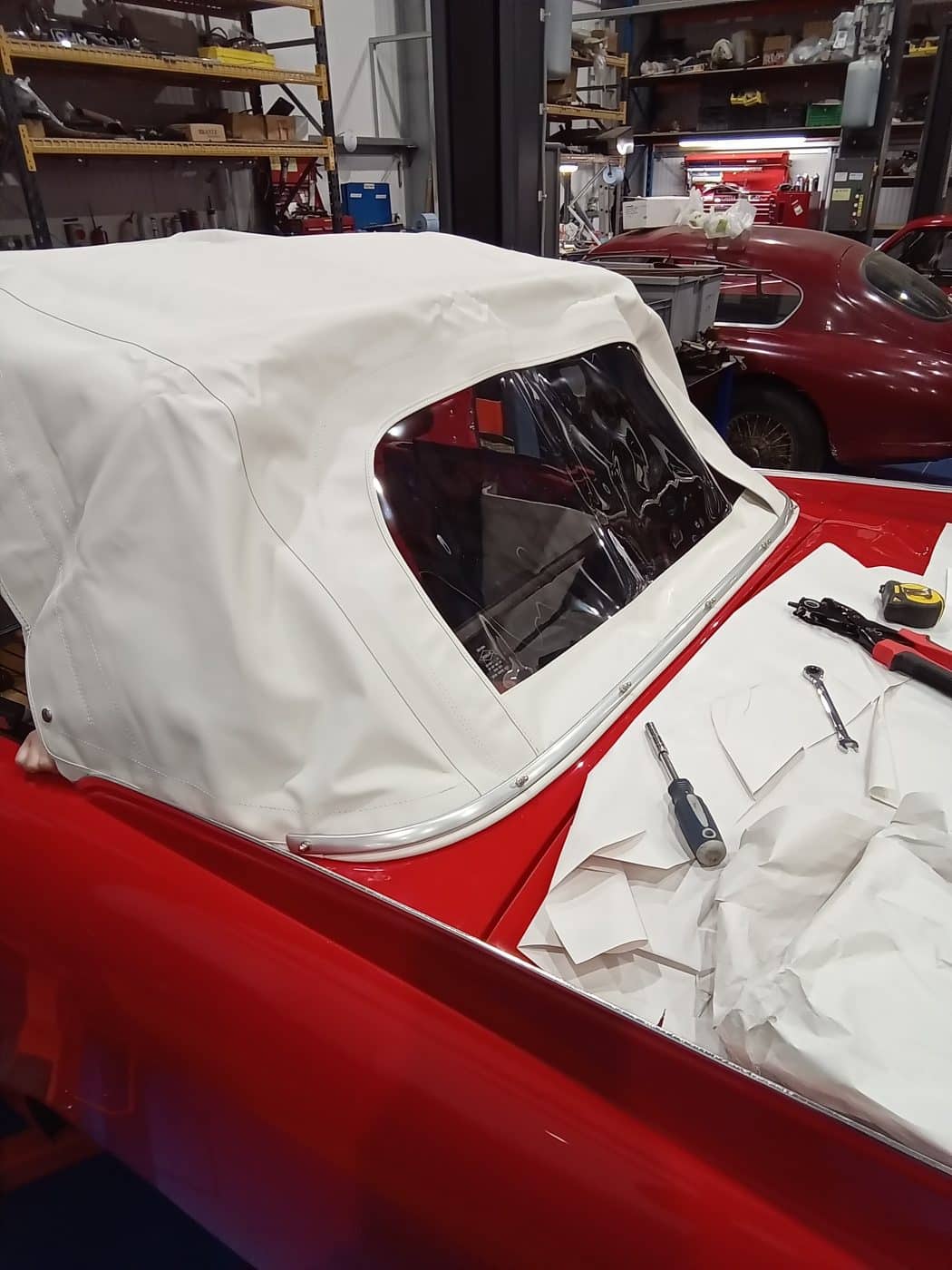 20112023 1964 Amphicar 770 fitting hood cover 1 1