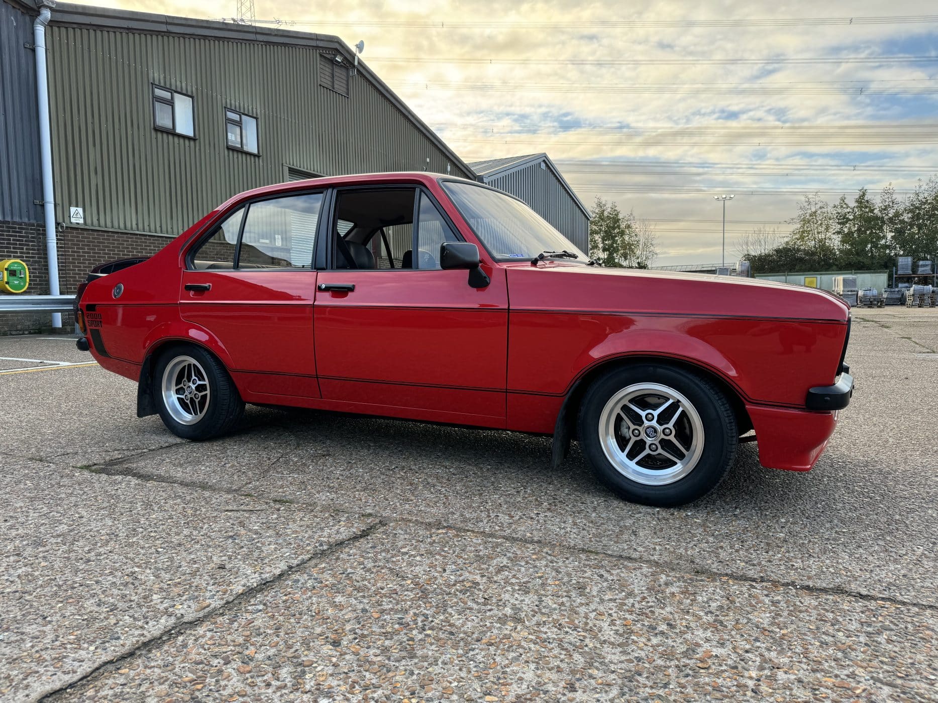 202223 Ford Escort Ghia on its way to Scotland 2 1