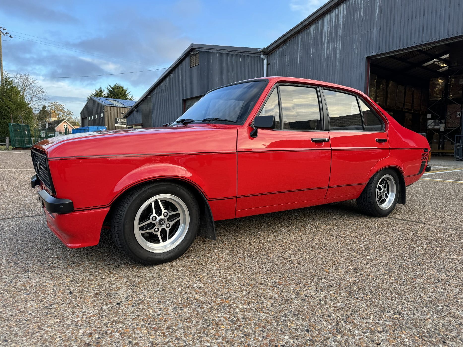202223 Ford Escort Ghia on its way to Scotland 4 1
