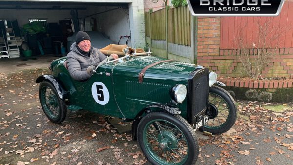 Tom Higgins - winner of our Austin 7 Ulster