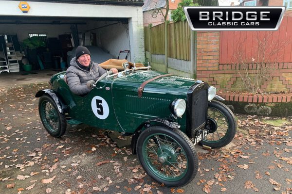 Tom Higgins - winner of our Austin 7 Ulster