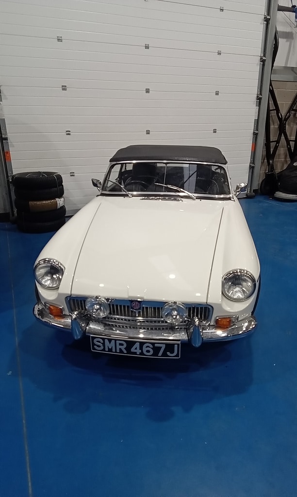 21122023 1970 MGB Roadster run up and road test 8 1
