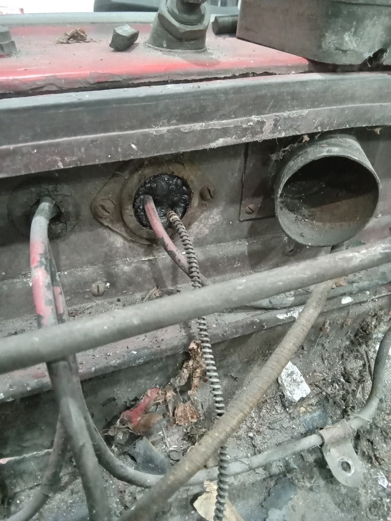 08012024 1955 Aston Martin DB2 4 Drophead Coupe past repairs and suspension 24 1