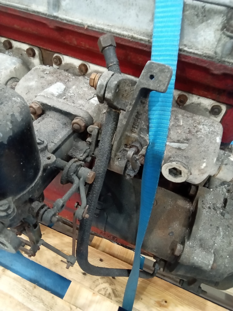 08012024 1955 Aston Martin DB2 4 Drophead Coupe past repairs and suspension 36 1