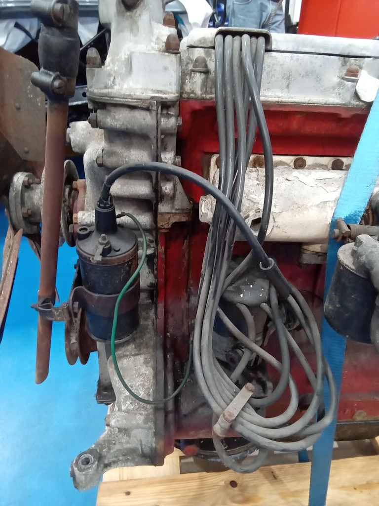08012024 1955 Aston Martin DB2 4 Drophead Coupe past repairs and suspension 37 1