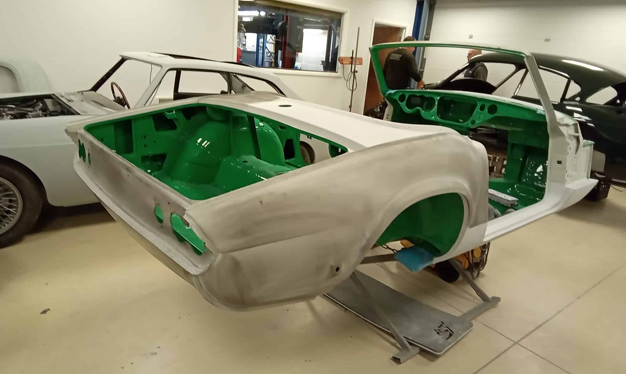 08012024 1976 Triumph Spitfire masking up 3 1