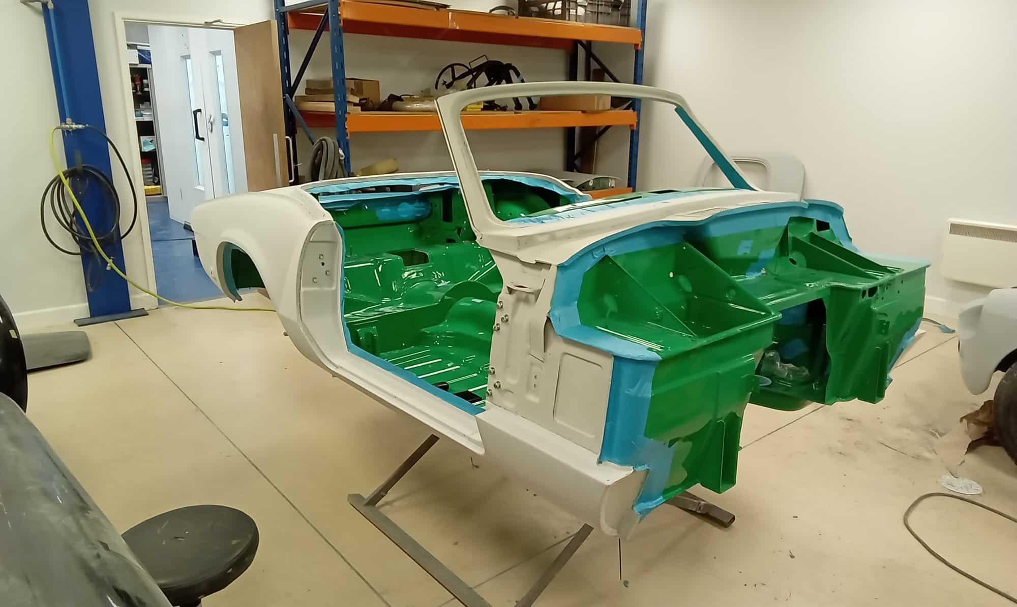 08012024 1976 Triumph Spitfire masking up 5 1
