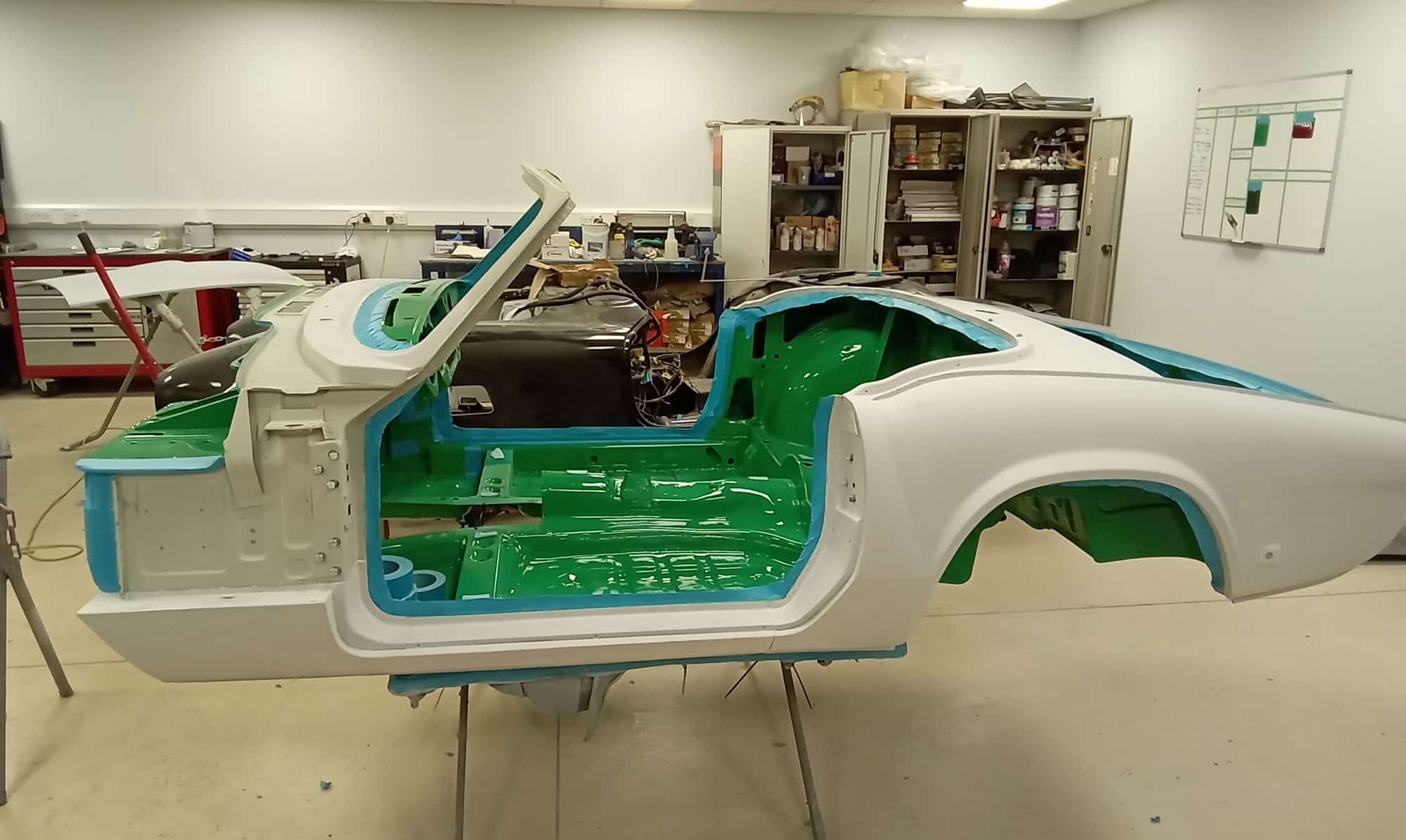 08012024 1976 Triumph Spitfire masking up 6