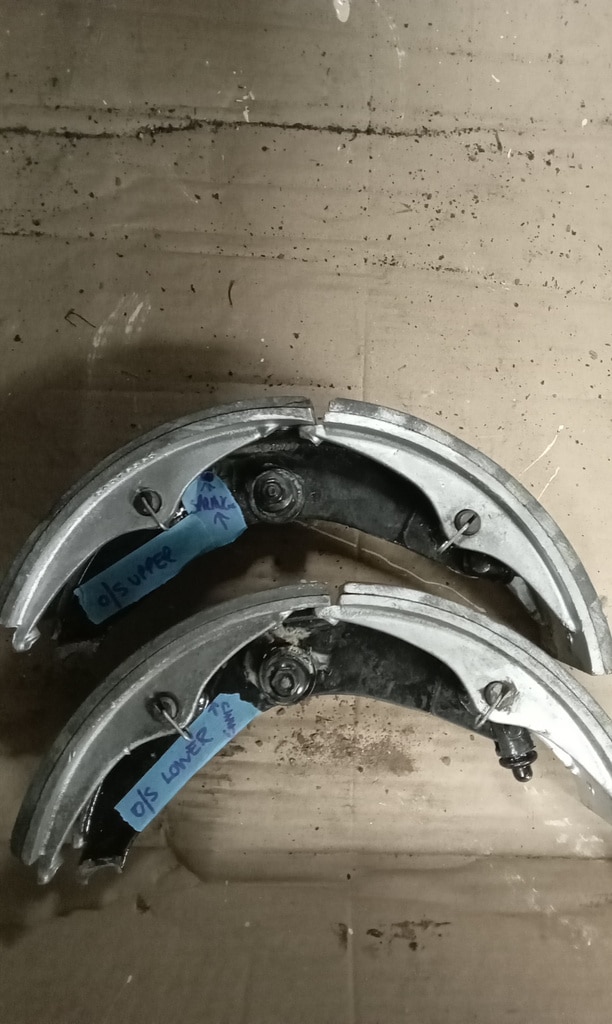 11012024 1963 Bentley S3 back at workshop and freeing brakes 5 1