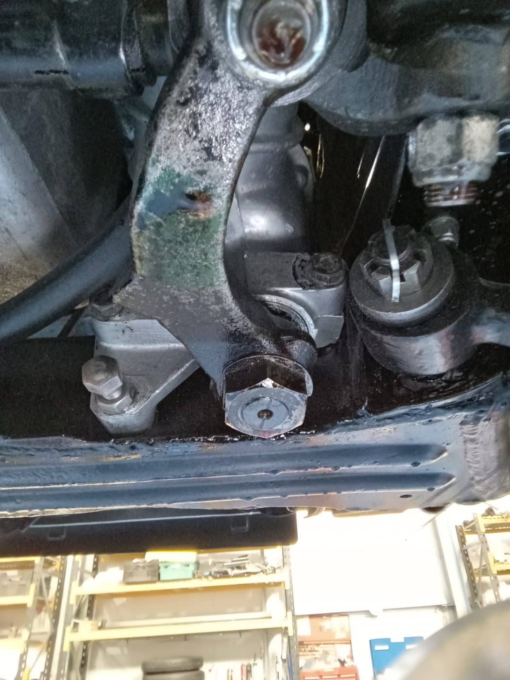 110124 1964 Damiler 250 V8 Leak Investigation 1