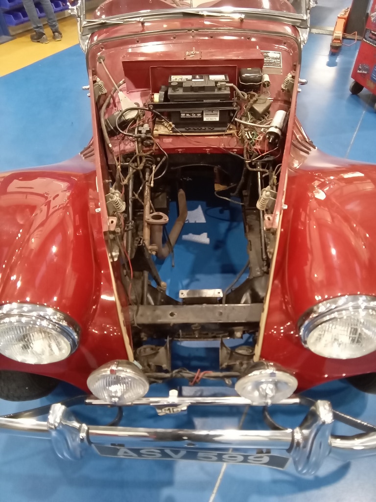 29012024 1955 MG TF 1500 engine is back 5 1