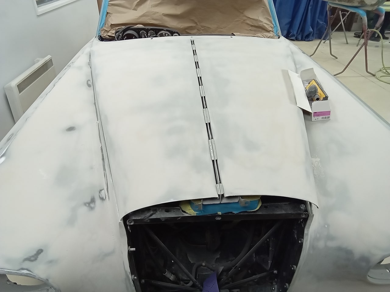 08022024 1963 Bentley S3 paint prep 28 1